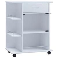 Večnamenski Voziček Pocis, Bela - bela, Moderno, kovina/umetna masa (65/39/80cm) - MID.YOU