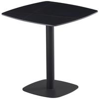 Bistrotisch Sam - Schwarz, Design, Keramik/Metall (70/70/75cm) - Mömax