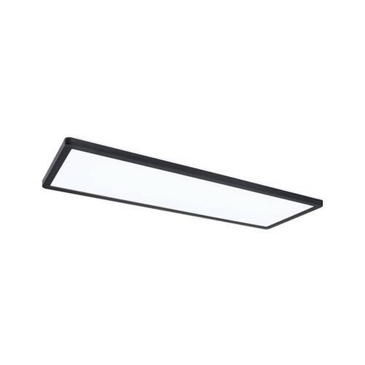 LED-Paneel Atria in Schwarz max. 22 Watt - Schwarz, Basics, Kunststoff (58/20cm) - Paulmann