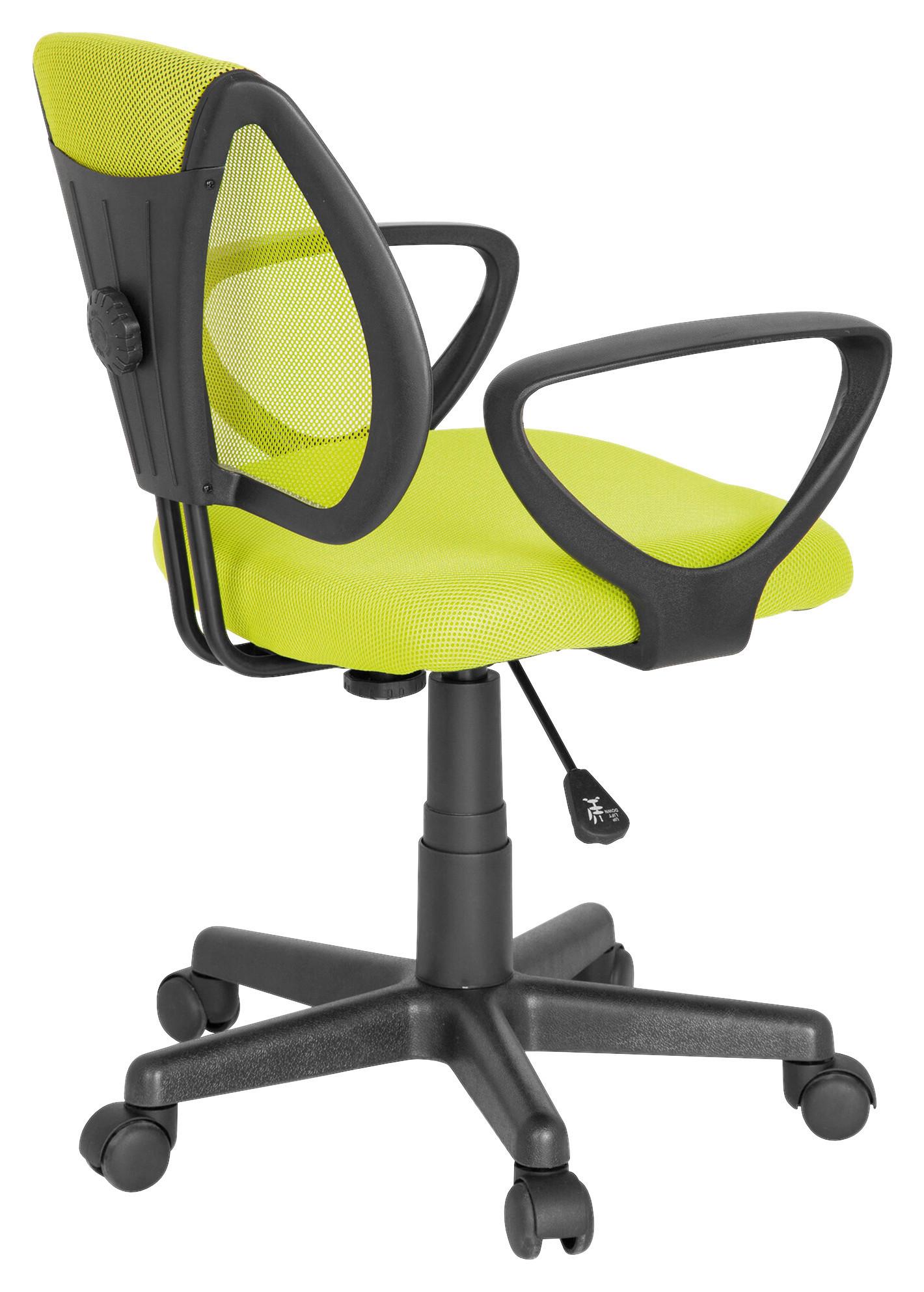 Mladinski Vrtljivi Stol Kiddy Cd, Zelena - zelena, Basics, umetna masa (58/75-92/45cm) - MID.YOU