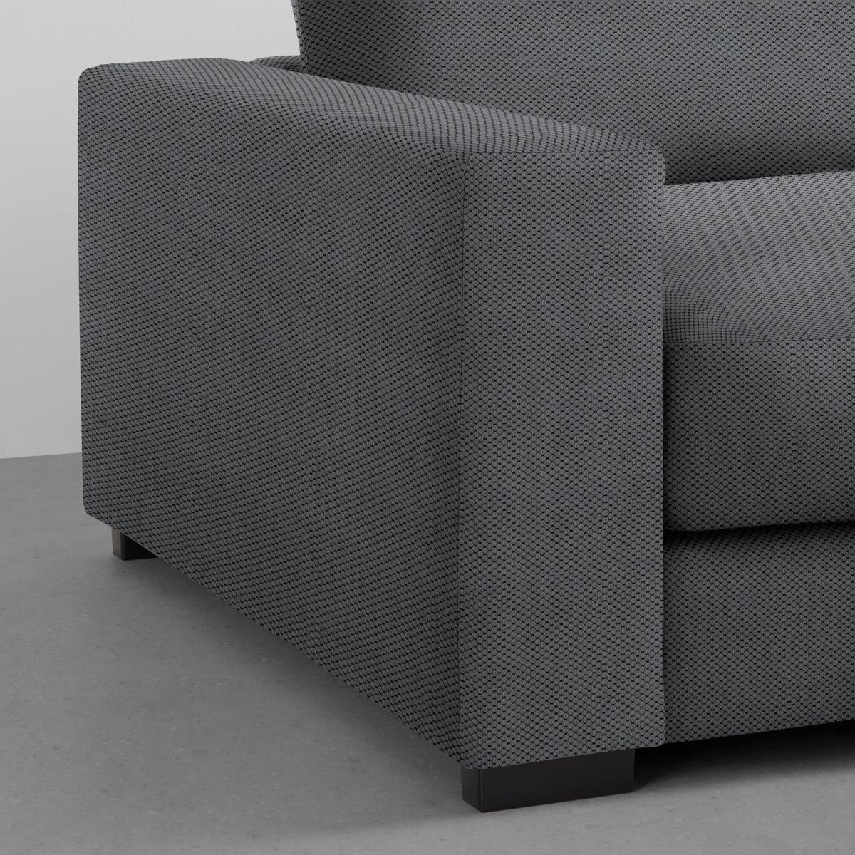 Ecksofa Pedro Grau - Grau, MODERN, Textil (265/83/180cm) - Mömax