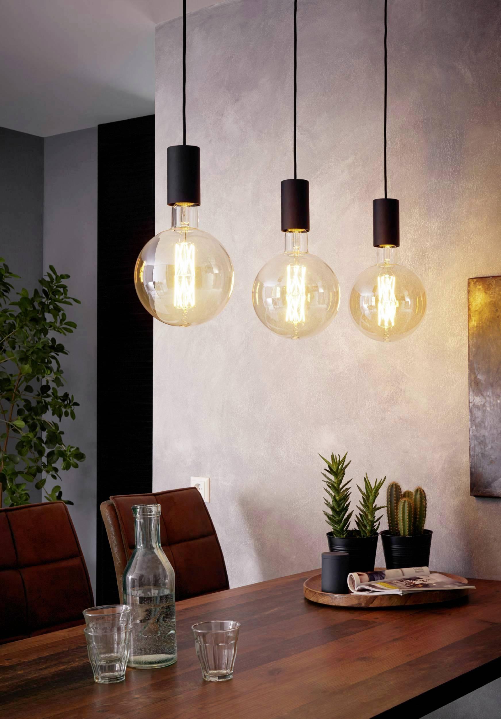 LAMPA WISZĄCA 98662*POZUETA - czarny, Basics, metal (12,5/110/6,5cm) - Eglo