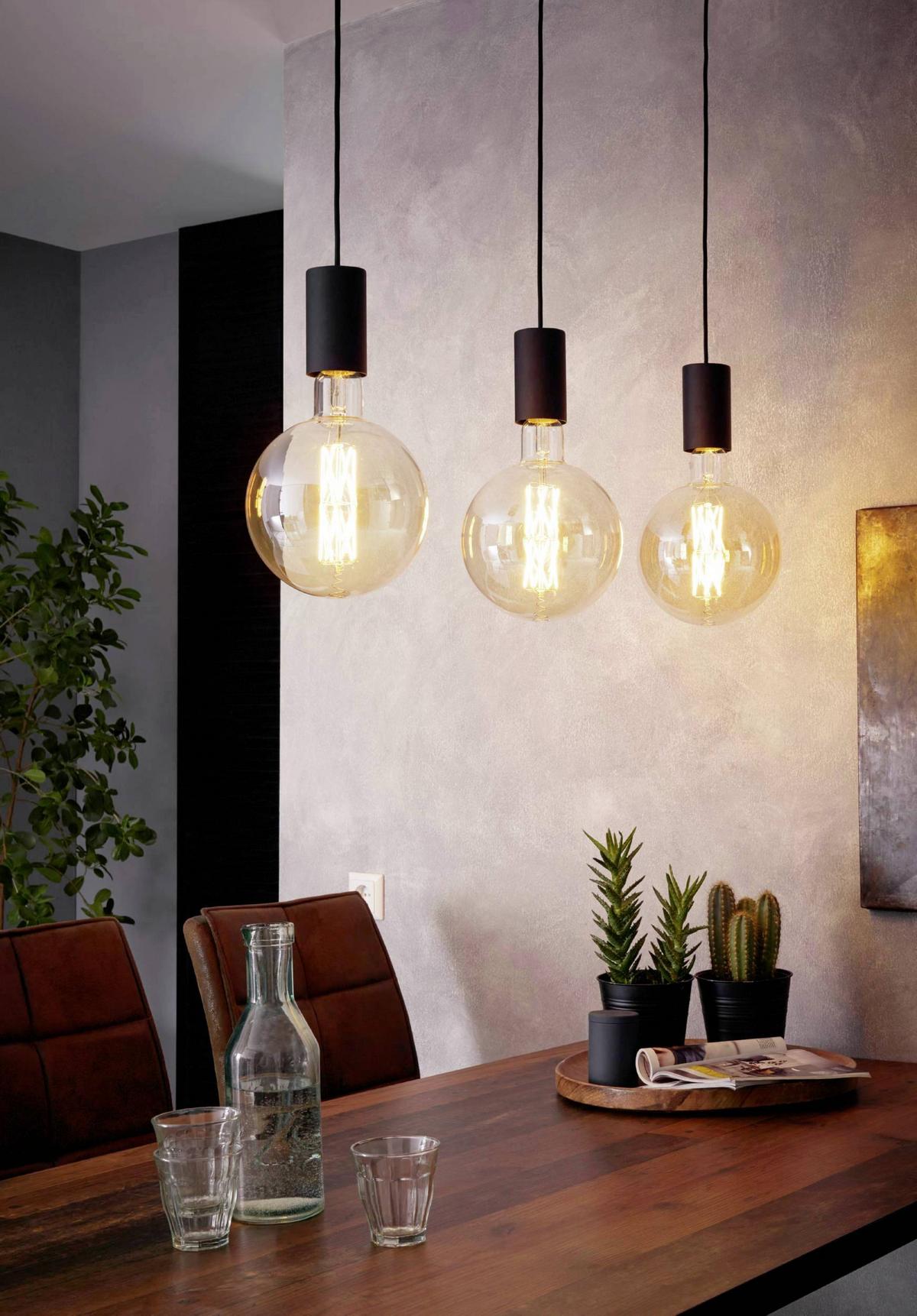 LAMPA WISZĄCA 98662*POZUETA - czarny, Basics, metal (12,5/110/6,5cm) - Eglo