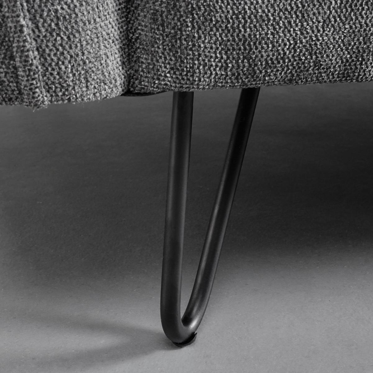 Coltar LEVI - gri închis, Modern, lemn/metal (267/88/186cm) - Bessagi Home