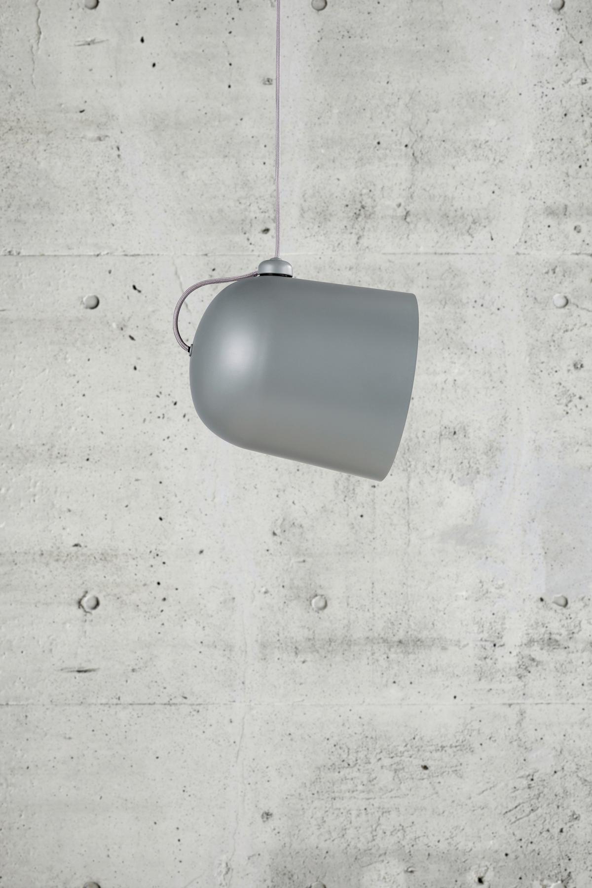 LAMPA WISZĄCA ANGLE PELA / JAPANDI - szary, Design, metal (21/32cm) - Nordlux