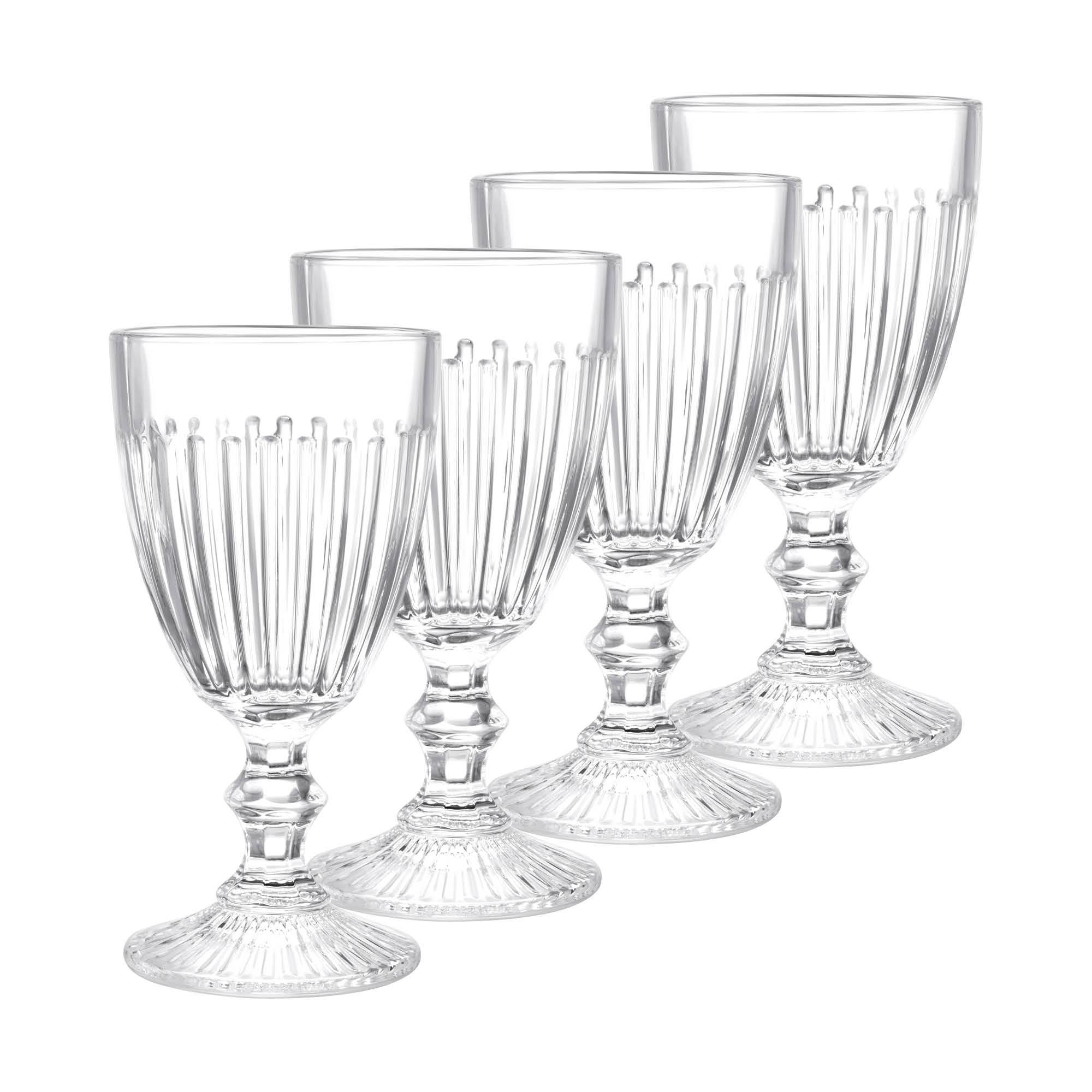 Set Kozarcev Elroy - prozorno, Konvencionalno, steklo (8,8/16,7cm) - Modern Living