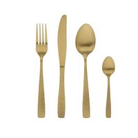 Set Pribora Za Jelo Antony Pauline, 4/1 - zlatne boje, Basics, metal (3/29/15cm) - Tognana