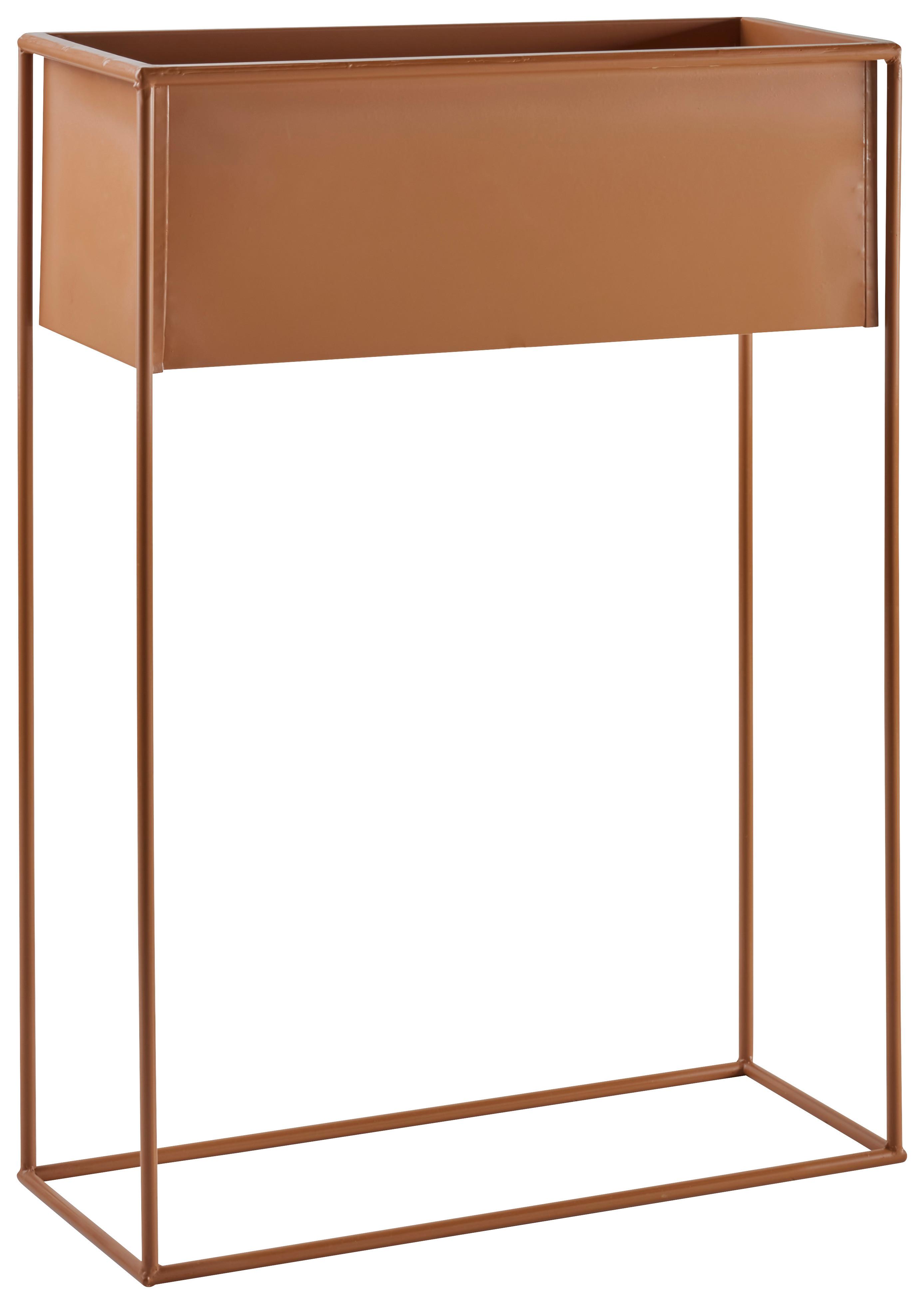 Kaspó Casta - barna, Basics, fém (52/70/20cm) - Modern Living