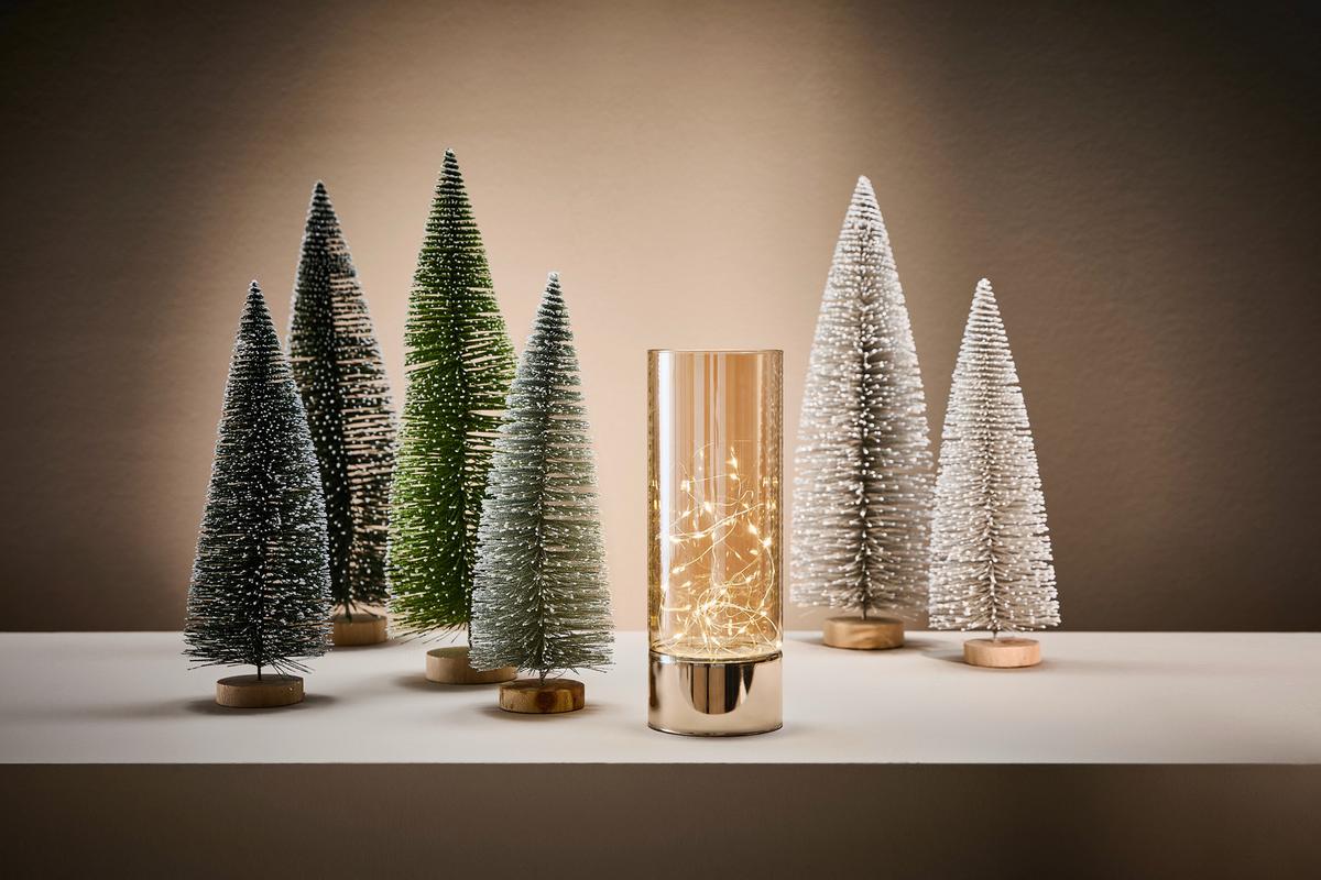 DEKORACJA ŚWIETLNA LED JP17738 - kolor złoty, Lifestyle, szkło (9/25cm) - X-Mas