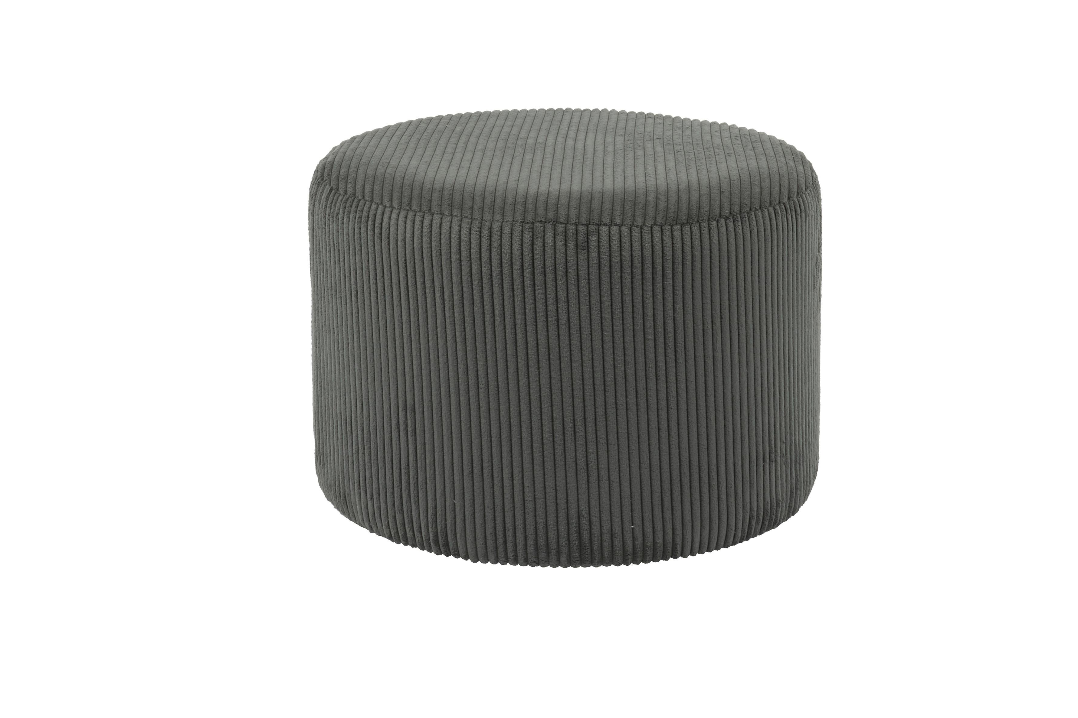 Tabure Cord, Temno Siva - temno siva, Moderno, umetna masa/tekstil (55/38cm) - Livetastic