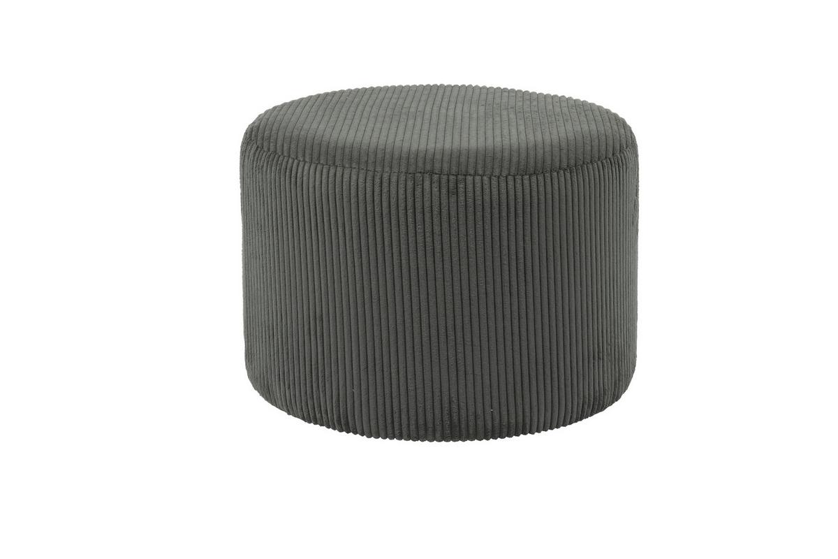 Tabure Cord, Temno Siva - temno siva, Moderno, umetna masa/tekstil (55/38cm) - Livetastic