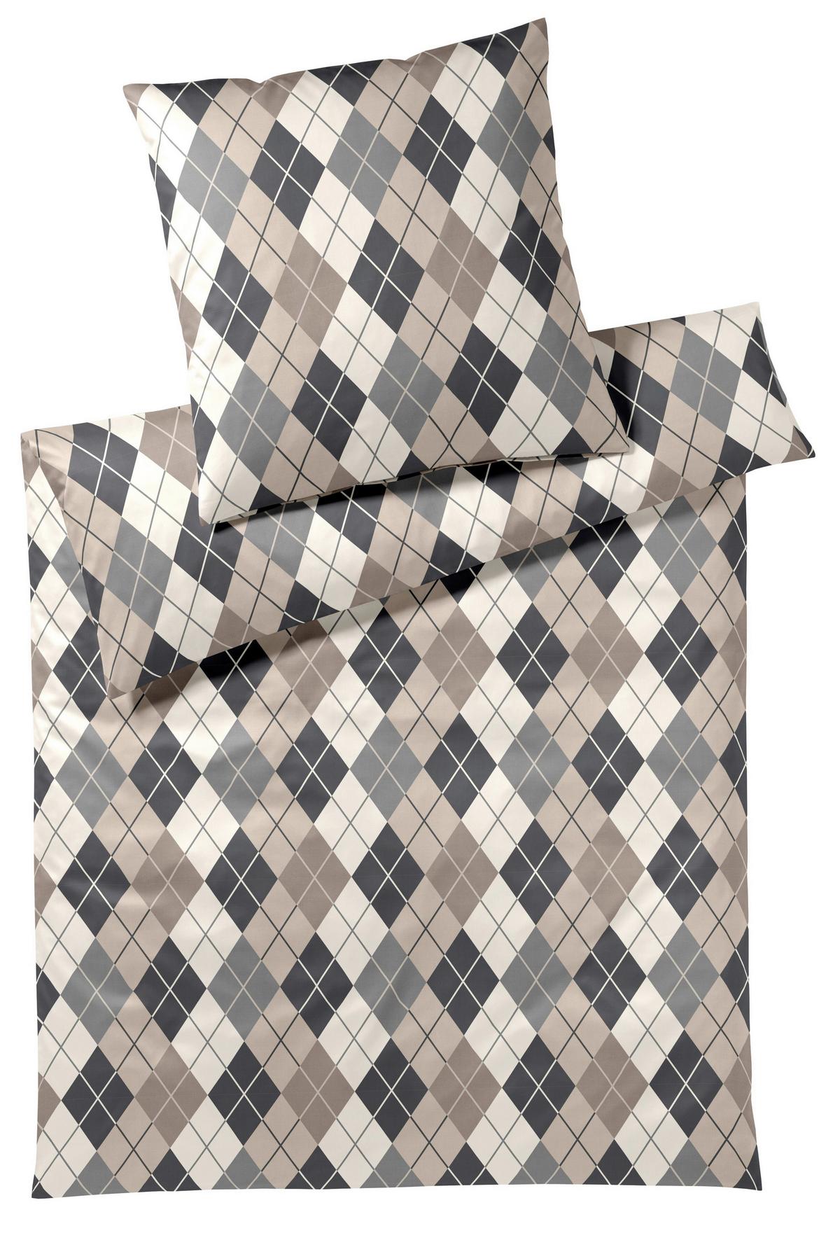 POŚCIEL JOOP! SOFT PATTERN - ciemnoszary, Konventionell, tkanina (155/220cm) - Joop!
