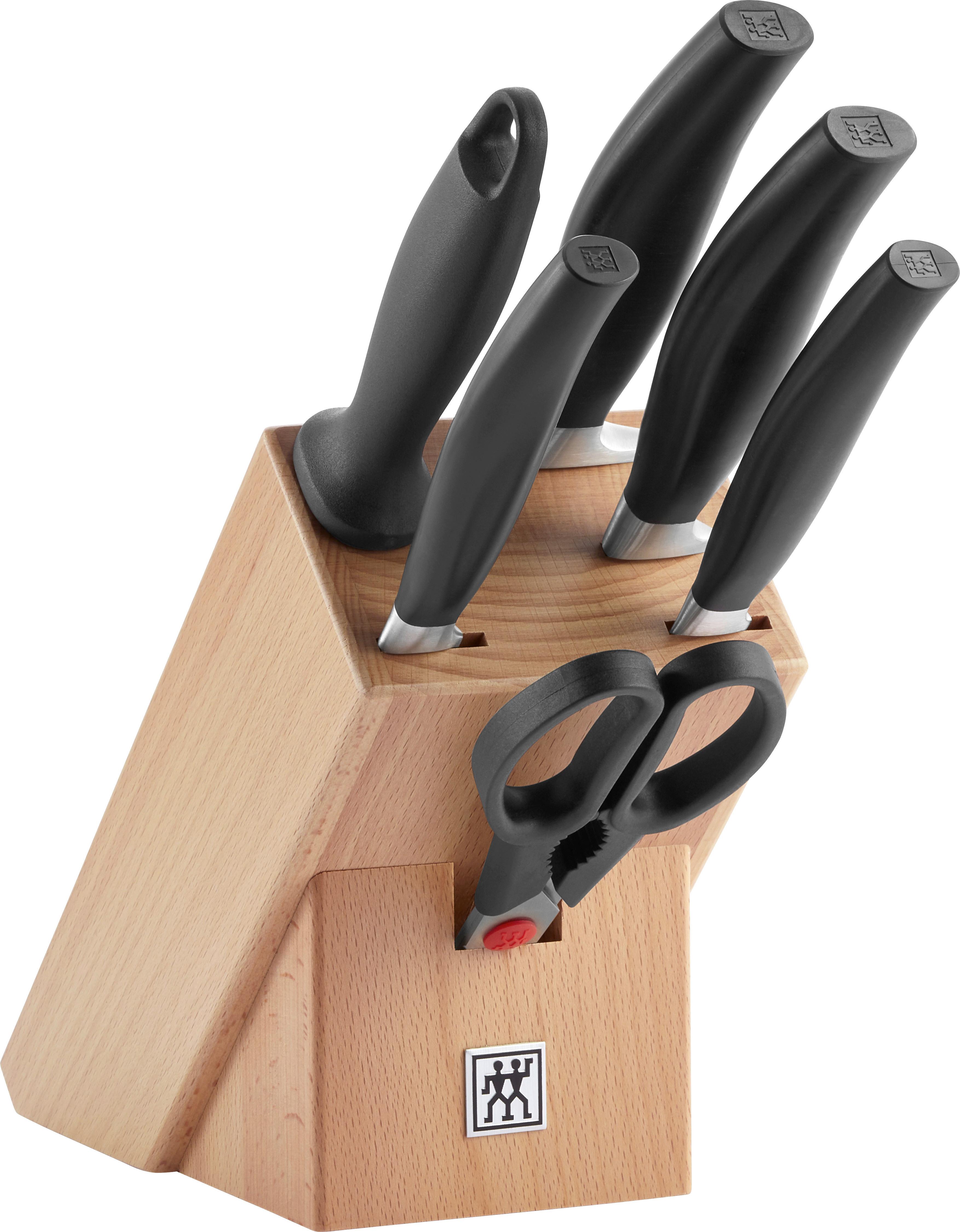 BLOK NA NOŻE 1026692 ZWILLING - czarny, Basics, metal - Zwilling