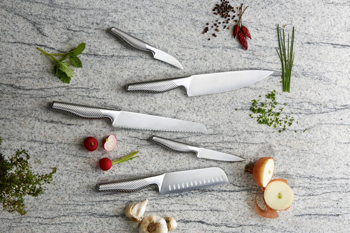 Chefmesser Flash aus Edelstahl ca. 35cm - Edelstahlfarben, Modern, Metall (35cm) - Premium Living