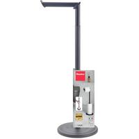 Wc-papír Tartó Adagolóval Lava - fekete, fém (16/56cm) - Metaltex