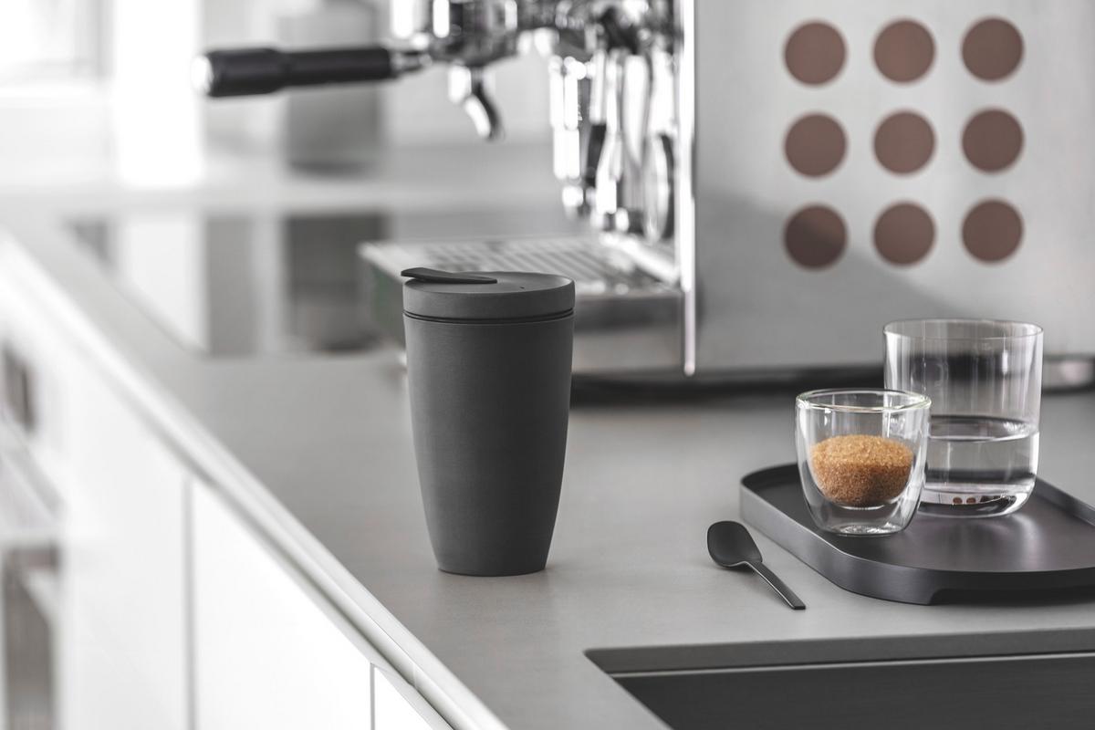 KUBEK DO KAWY MANUFACTURE ROCK VILLEROY&BOCH - czarny, Basics, ceramika (350ml) - Villeroy & Boch