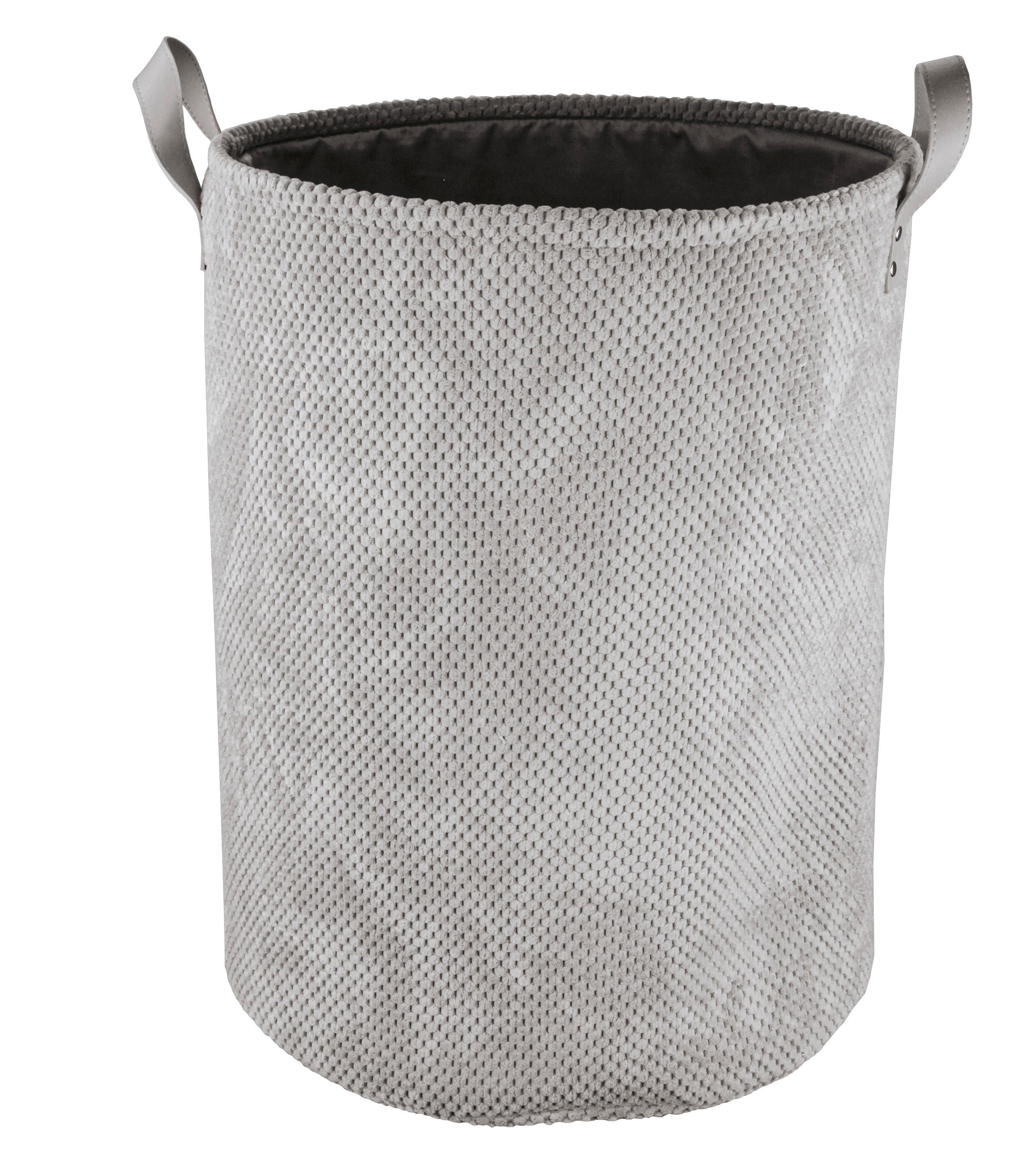KOSZ NA BIELIZNĘ ROY - różnokolorowy, Basics, tworzywo sztuczne (46/52/40cm) - Kleine Wolke