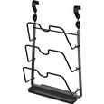 Deckelhalter Chester aus Metall in Schwarz - Schwarz, Metall (23,6/12,8/37,8cm) - Premium Living Deckelhalter Chester aus Metall in Schwarz - Schwarz, Metall (23,6/12,8/37,8cm) - Premium Living