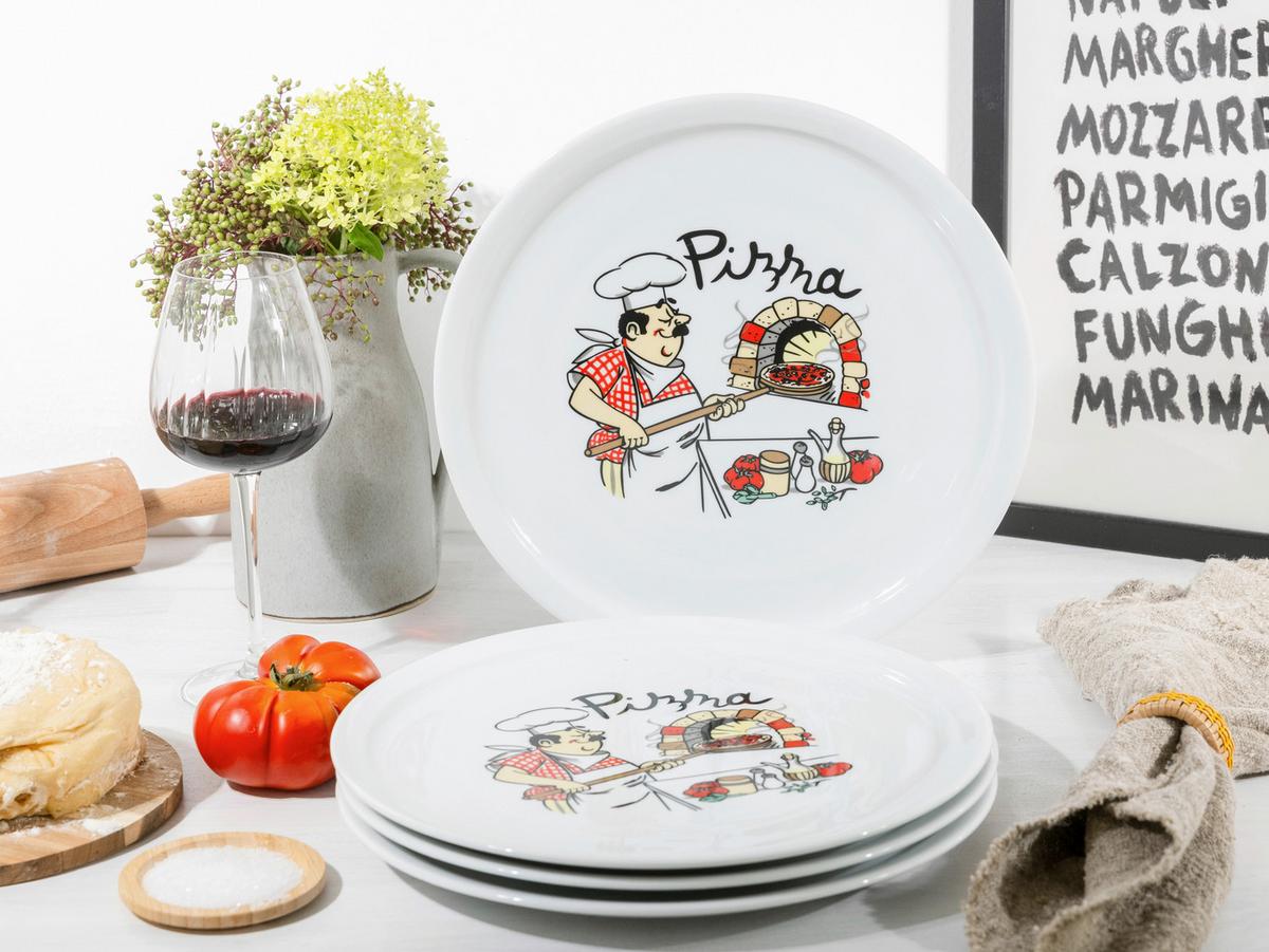 Set Krožnikov Za Pico Milano, 4-Delni - večbarvno, Basics, keramika (40cm) - Creatable