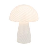 LAMPA STOŁOWA BOISE *SBN* - biały, Konventionell, szkło (21/28cm) - Novel