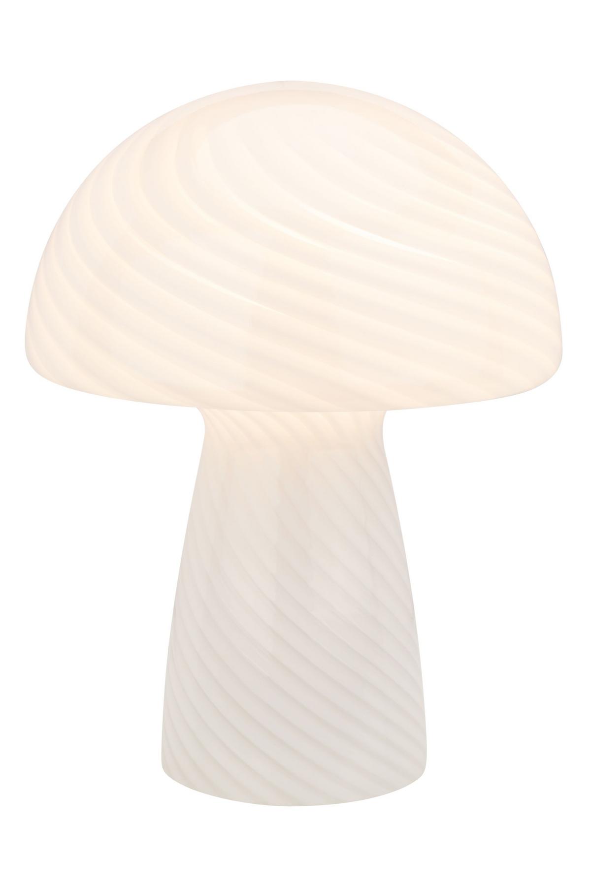 LAMPA STOŁOWA BOISE *SBN* - biały, Konventionell, szkło (21/28cm) - Novel