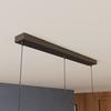 HÄNGLAMPA SIOP - bärnstensfärgad/champagne, Modern, metall/glas (80/20/120cm)