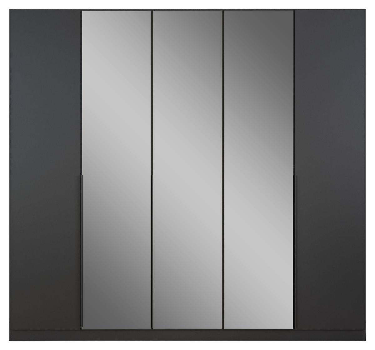 Ormar S Klasičnim Vratima Skyla - siva, Moderno, drvni materijal/metal (226/210/54cm) - Modern Living