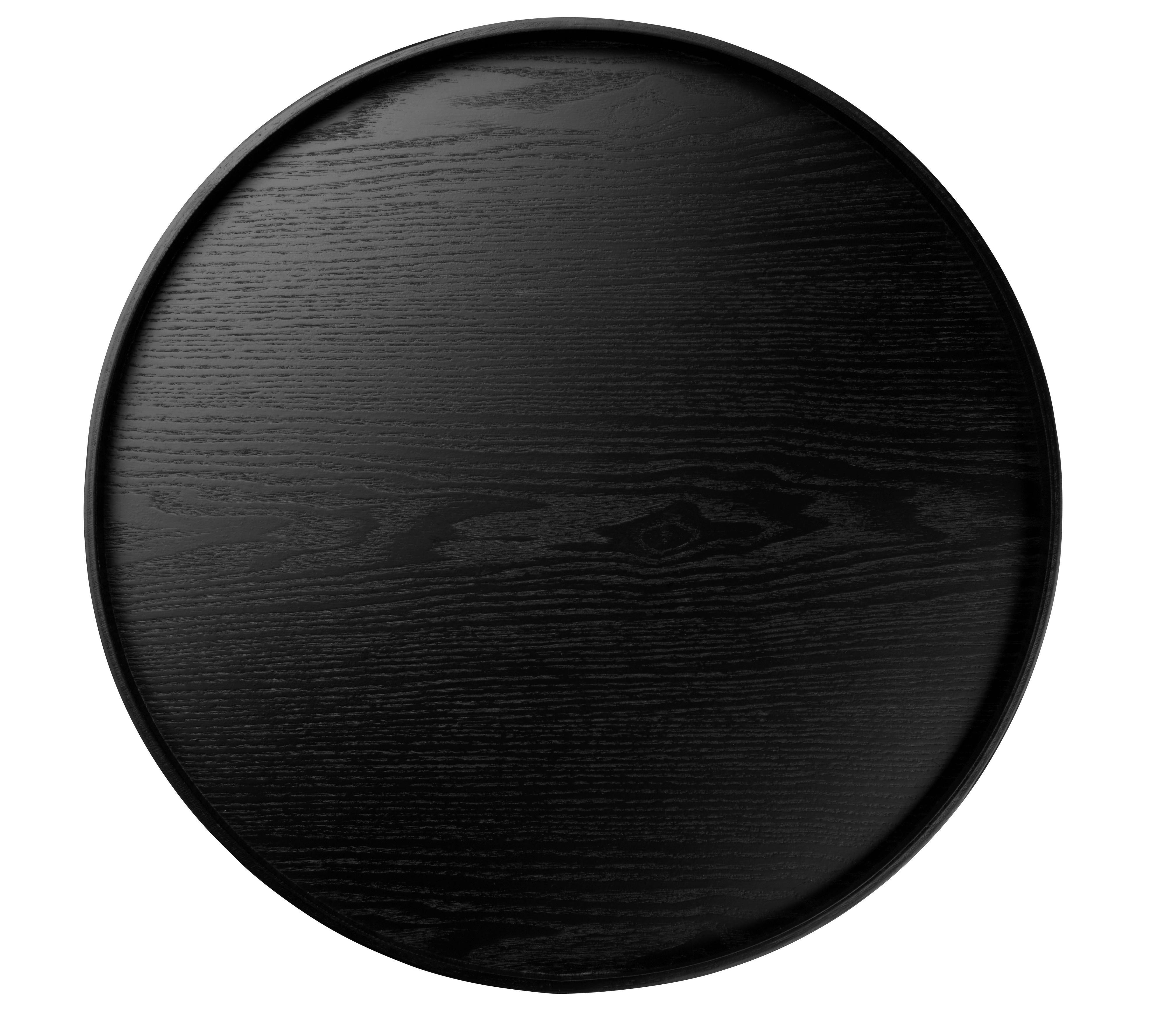 TACA DEKORACYJNA 53970970 - czarny, Modern, drewno (40/5,5cm) - ASA