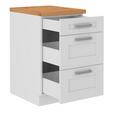 Dulap De Bucătărie Luisa - alb, Konventionell, compozit lemnos (50/86/60cm) Dulap De Bucătărie Luisa - alb, Konventionell, compozit lemnos (50/86/60cm)