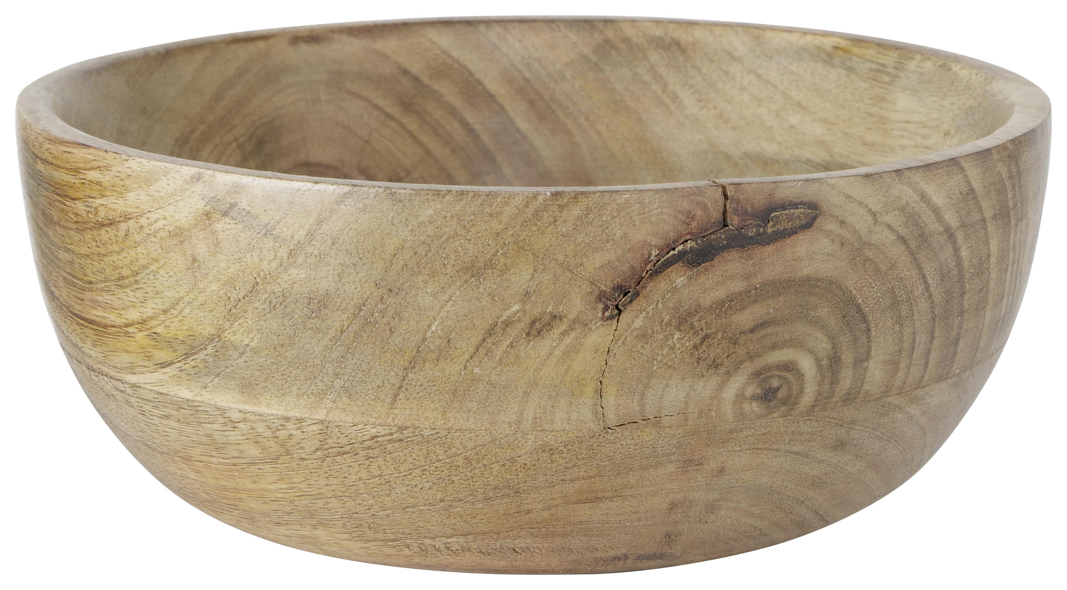 Okrasna Skleda Lamira Ii -Paz- - naravne barve, Trendi, les (19/7cm) - Premium Living