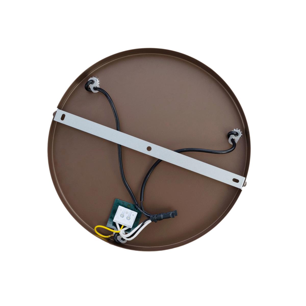 LAMPA WISZĄCA TINA - brązowy, Trend, metal/szkło (42/120cm) - Collett's Monde