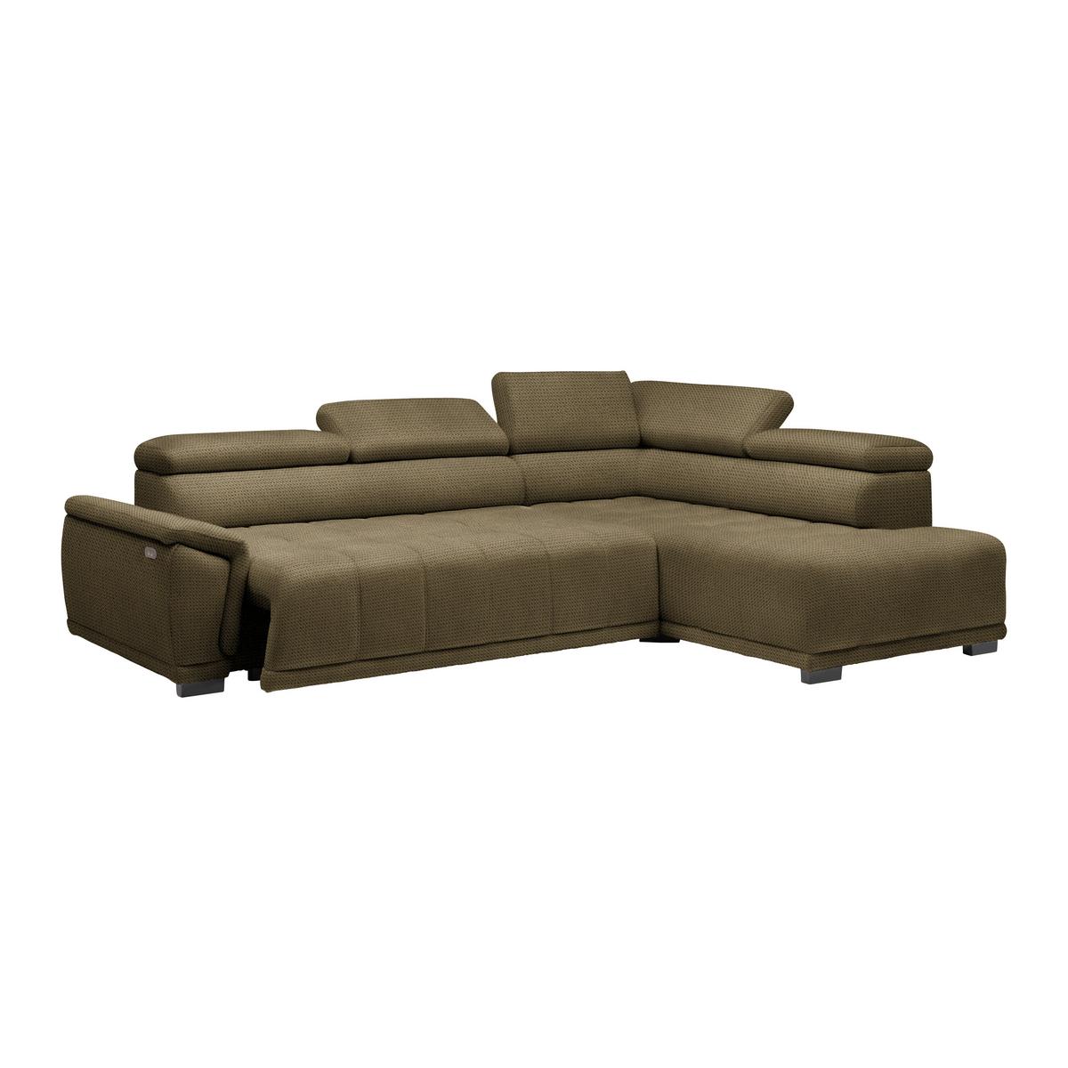 Kutna Garnitura Gremio - crna/taupe, Moderno, tekstil/plastika (283/206cm) - Modern Living