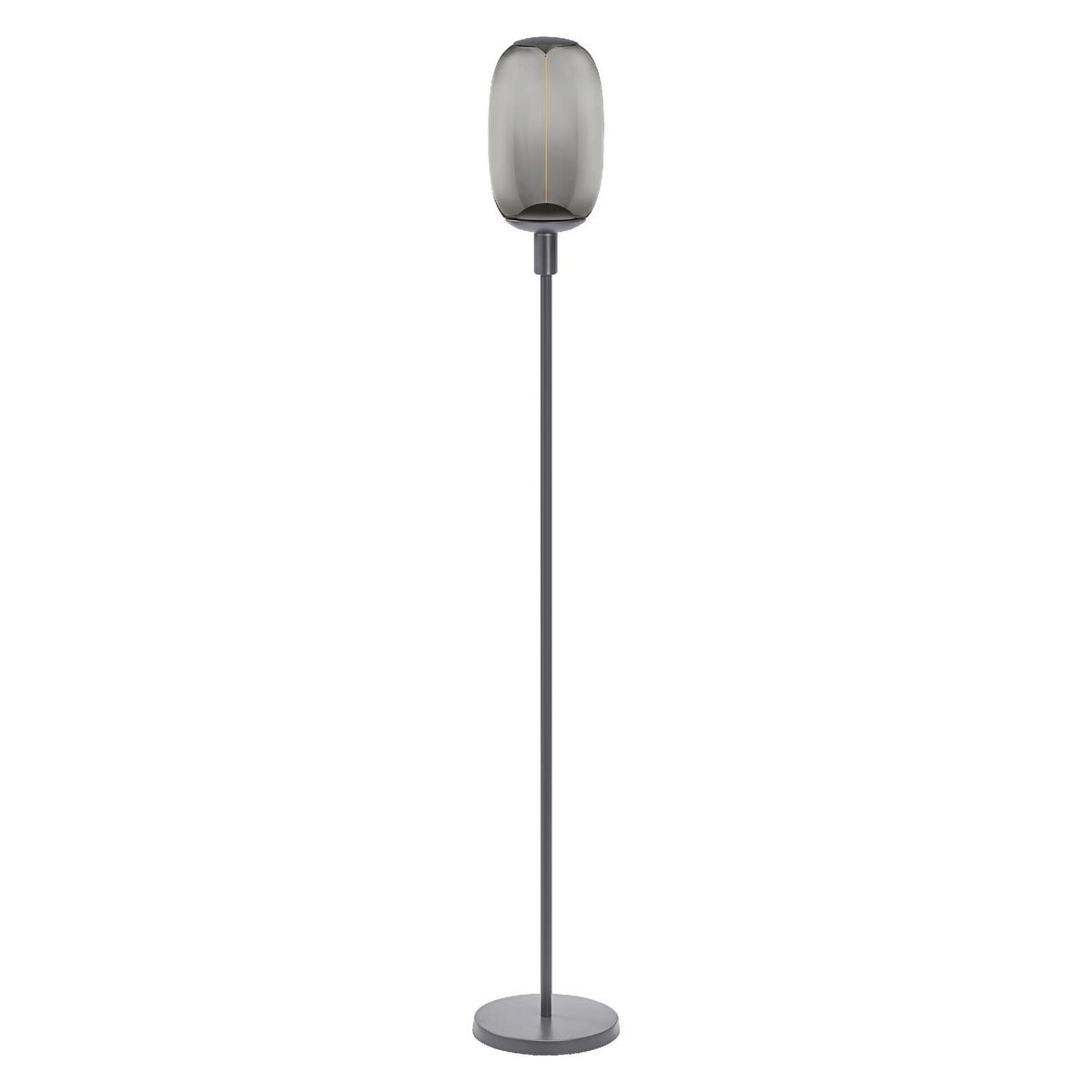 LAMPA STOJĄCA DCR STICK FLOOR TALL 1XE27 DG - ciemnoszary, Basics, metal (26/146cm) - Osram