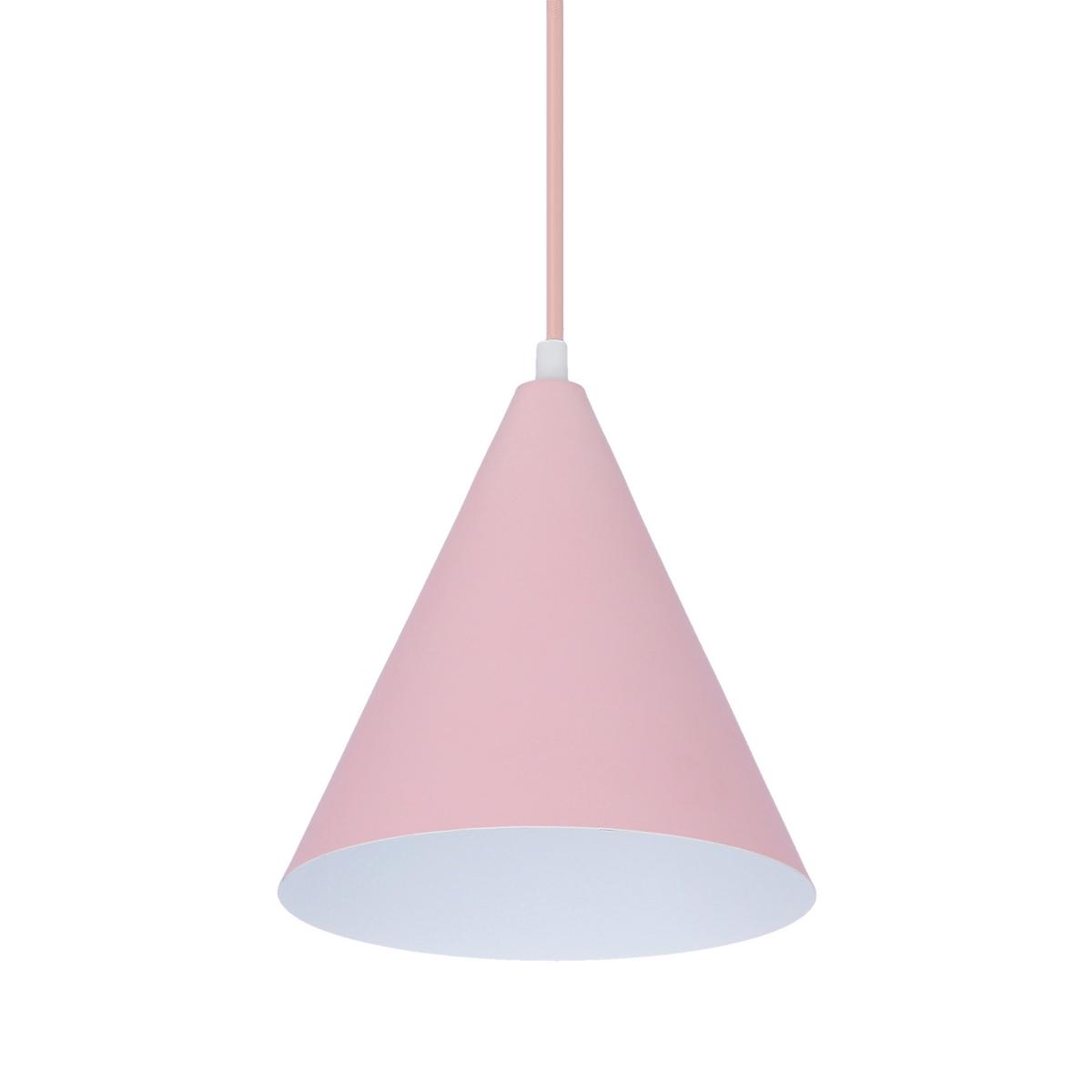 Viseća Svjetiljka Voss - magenta/bijela, Trend, metal (20/20/110cm)