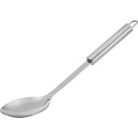 Kochlöffel  Dani aus Edelstahl - Edelstahlfarben, KONVENTIONELL, Metall (32cm) - Modern Living