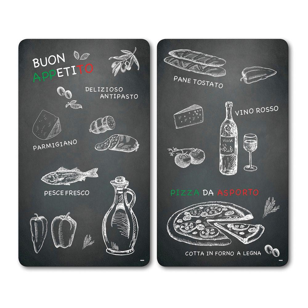 PŁYTA OCHRONNA NA KUCHENKĘ 3653813 - czarny, Basics, szkło (52/30/0.8cm) - Kesper