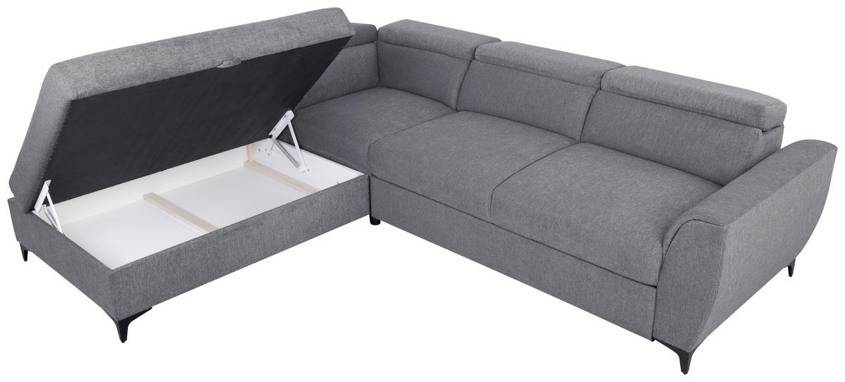 COLțAR LAPIS - gri închis, Konventionell, textil (217/255cm) - Modern Living