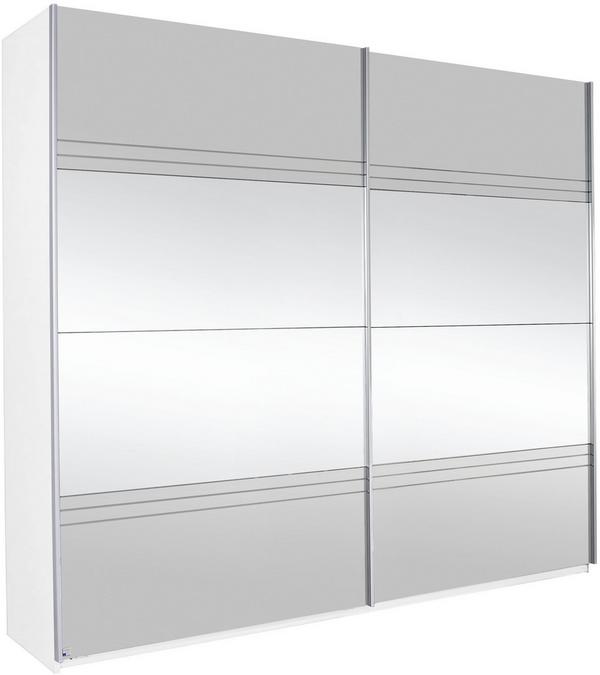 Schwebetürenschrank in Grauspiegel mit Spiegel online kaufen mömax