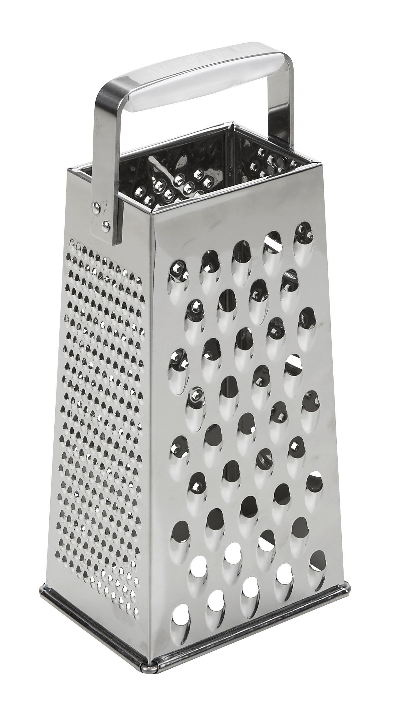 Răzătoare cu 4 laturi - culoare inox, Konventionell, metal (8/11/24cm) - Leifheit