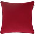 Prevleka Blazine Steffi Paspel -top- - rdeča, tekstil (40/40cm) Prevleka Blazine Steffi Paspel -top- - rdeča, tekstil (40/40cm)
