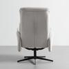 RELAXFÅTÖLJ STAR - ljusgrå/svart, Modern, metall/textil (72/105/91cm) - Mömax