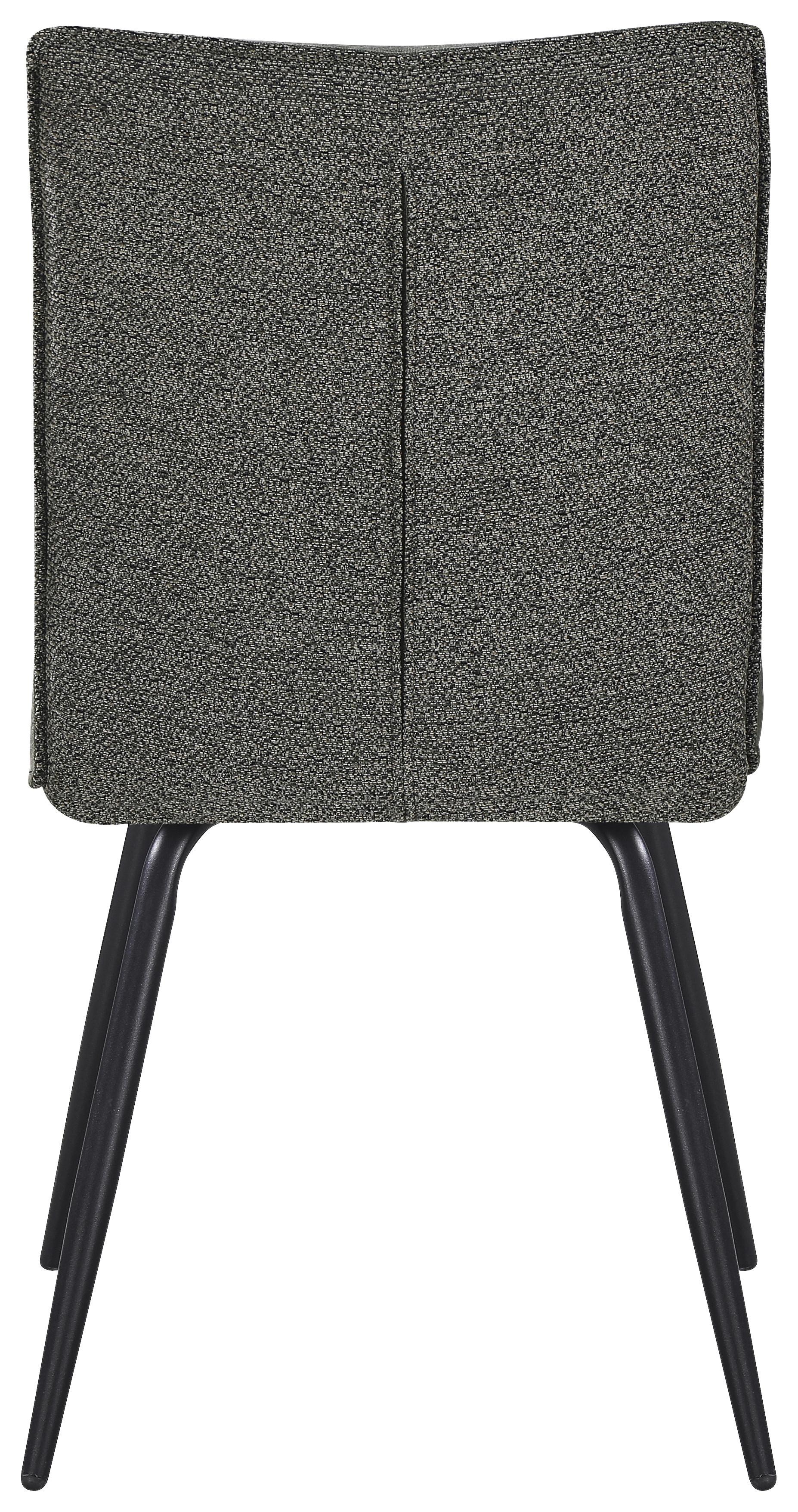 STOL NOVA - grön/svart, Modern, metall/textil (63/47/88cm) - Mömax