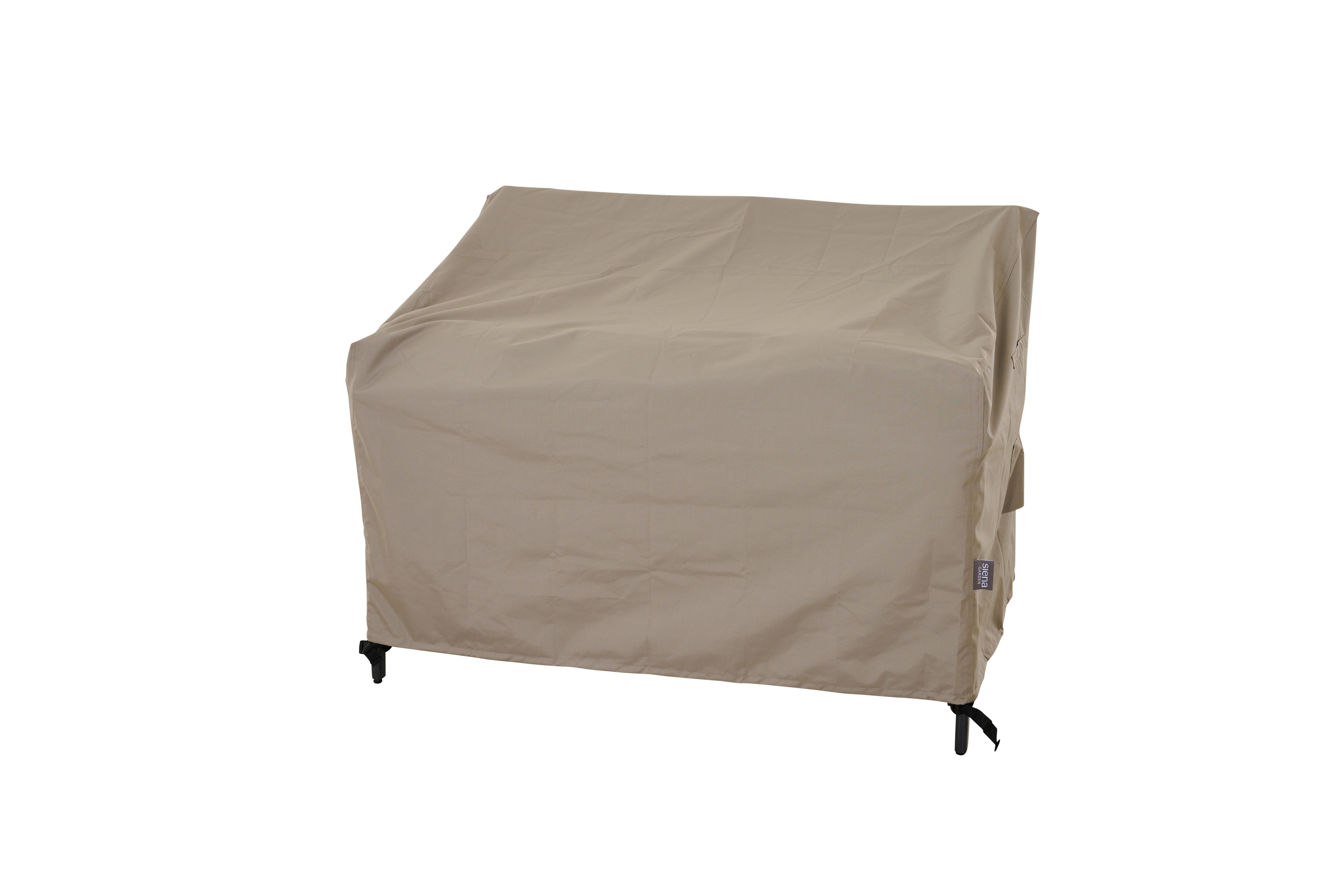 SCHUTZHÜLLE PLUS BANK SCHUTZHÜLLE - Beige, MODERN, Kunststoff (75/85/130cm) - Siena Garden