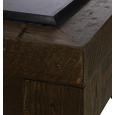 Küchenarbeitstisch aus Echtholz - Naturfarben/Grau, LIFESTYLE, Holz/Stein (70/55/85cm) - PREMIUM LIVING