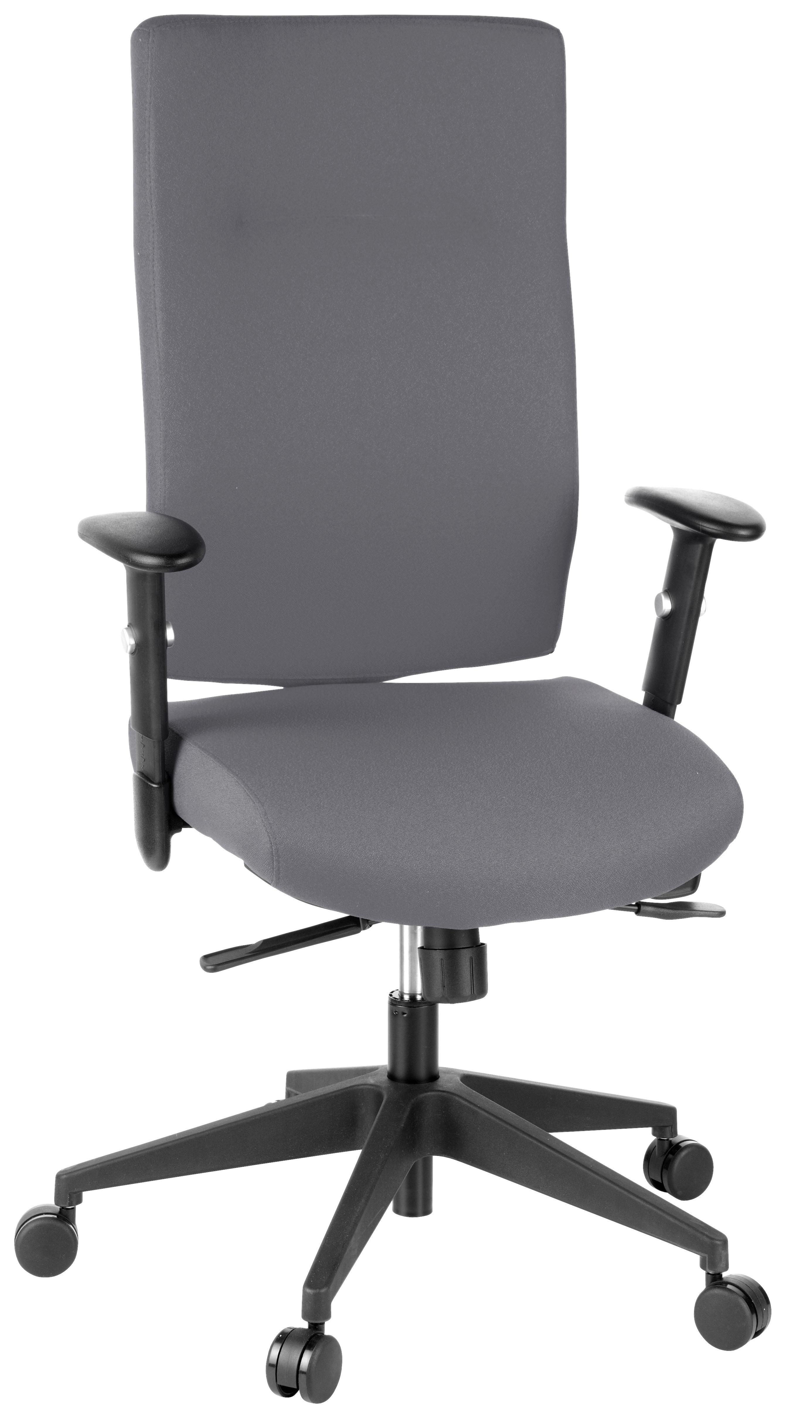 Pisarniški Stol Pro-tec 300, Antracit - antracit, Moderno, umetna masa/tekstil (57/125/53cm) - MID.YOU