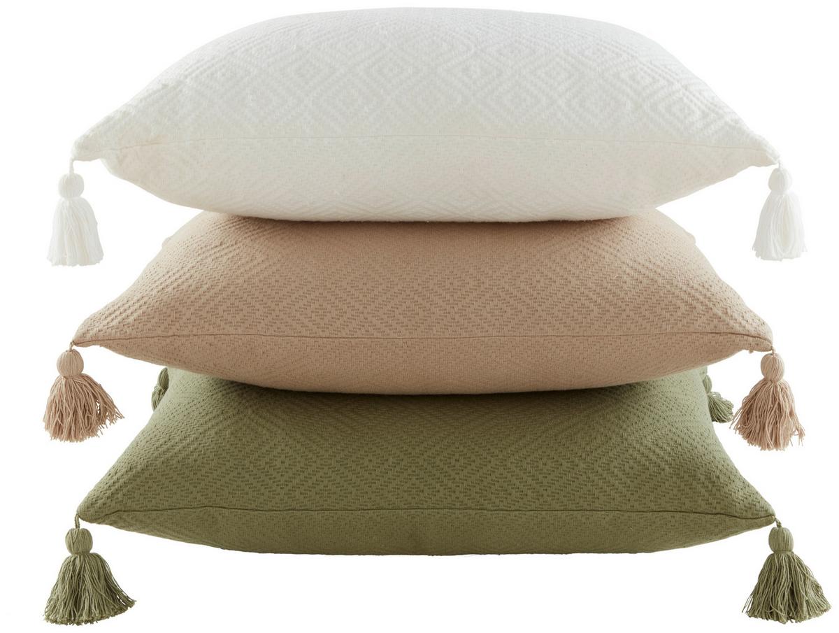 Okrasna Blazina Frieda - bež, Moderno, tekstil (40/60cm) - Modern Living