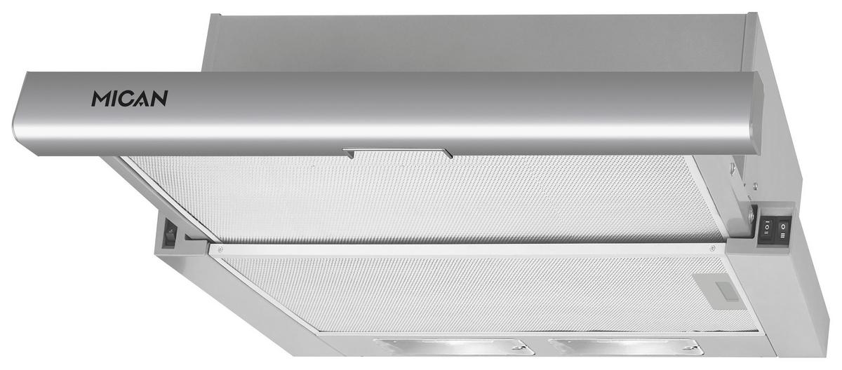 OKAP KUCHENNY 60400 AMICA - kolor stalowy, Basics, metal (60/17,4/32,5-42,2cm) - Mican