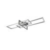 LED-Deckenleuchte Salinas Nickelfarben max. 34 Watt - Nickelfarben, Design, Metall (100/11/40cm) - Trio Leuchten