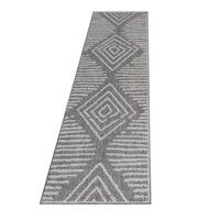 Tekač Aruba, Siva, 80x250cm - siva, Design, tekstil (80/250cm)