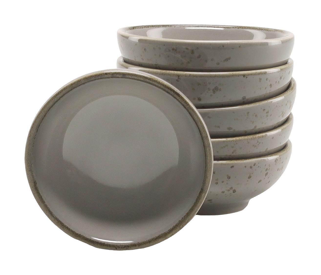 Dipschalenset 22079 Nature Collection - Grau, Trend, Keramik (8cm) - Creatable